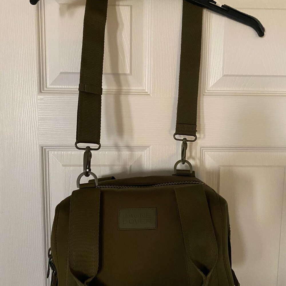 Dagne Dover, Landon Carryall, Dark Moss, Like new, size small with dust bag - Picture 10 of 10
